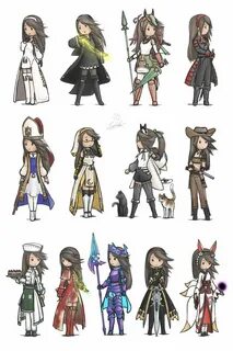 Agnes - Bravely Second Jobs by Sofstar on DeviantArt Charact