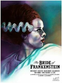 Pin by Laura Tamez on CINEMA POSTERS 4 Bride of frankenstein