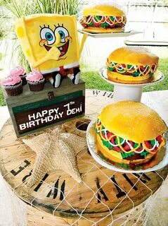 "Kreative & Krafty" Spongebob Birthday Party // Hostess with