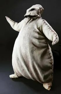 Oogie Boogie puppet from The Nightmare Before Christmas Hall