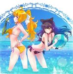 Yang and Blake on the Beach. RWBY Know Your Meme