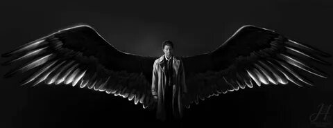 Cas Wingspan Castiel, Supernatural, Loki