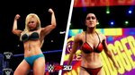 WWE 2K20 - Dana Brooke (Bikini) vs. Bayley (Bikini) Match - 