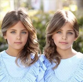 Pictures Of Young Twins Who Are Hailed As The Most Beautiful