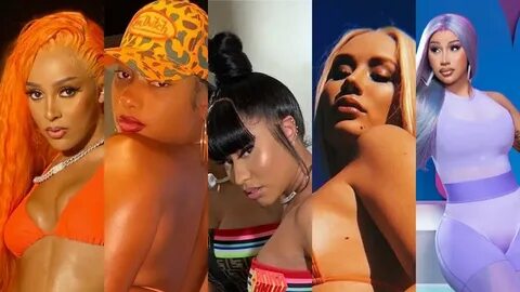 Iggy Azalea, Nicki Minaj, Cardi B, Megan thee Stallion, & Do