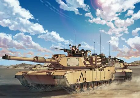 аниме танки и девочки, танки, война, anime tanks and girls, 