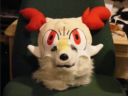 What Does the WIP Braixen Fursuit Head Say?' - Weasyl