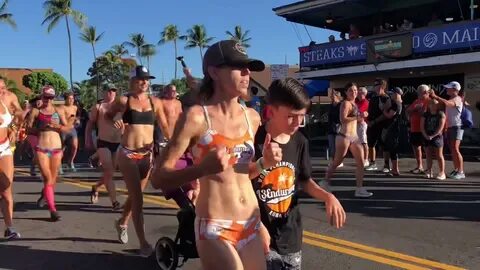 2019 - Ironman Kona Hawaii - Underpants run 2018 - YouTube