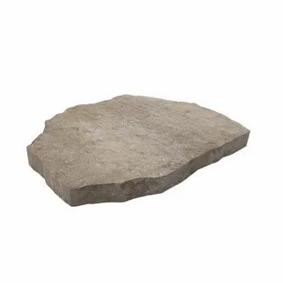 Oldcastle Epic Stone 23.5 in. x 17.75 in. x 2 in. Pewter Irr