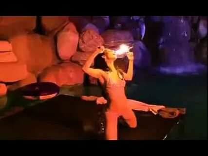 Amie Nicole Eats Fire at Playboy Mansion - YouTube