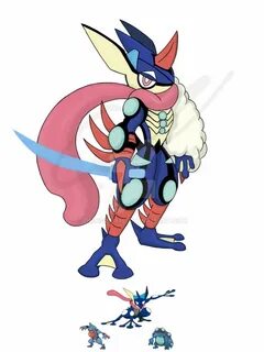 Pokemon Fusion- Ultimate Ash-Greninja by OmniGemerl on Devia