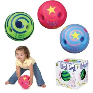LG. WIGGLY GIGGLY BALL Toysmith