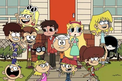 Star vs The Loud House Loud house characters, Star vs the fo