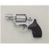 Smith & Wesson Airweight Model 642-2 DA Hammerless revolver,