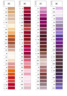 gutermann sew all thread colour chart - Fomo