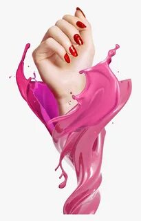 Art Colorful Poster Nails Artificial Nail Gel Clipart - Nail