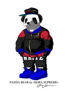 Panda Bear by Akira Supreme Behance