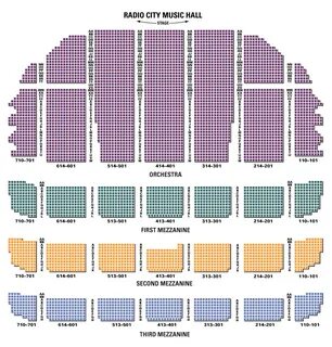 Radio City Christmas Spectacular tickets seating chart, Off-