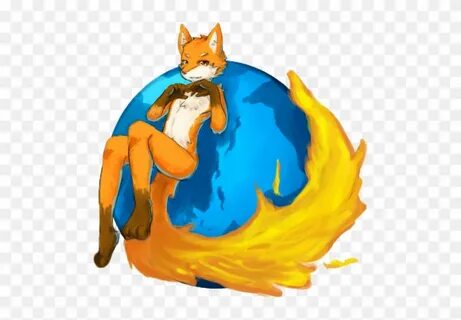 43705198 - Furry Firefox Icon - Free Transparent PNG Clipart