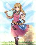 Legend of Zelda Skyward Sword art Princess Zelda nyamuh Zeld