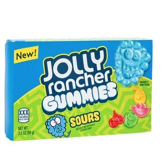 Guminukai Jolly Rancher SOUR Gummies box 99g Guminukai Saldu
