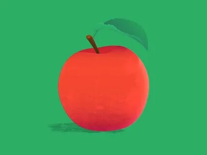 Just an apple by Adam Hill on Dribbble