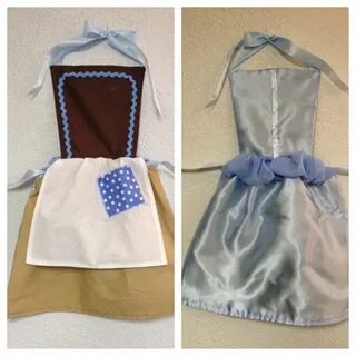 Cinderella DressUp Apron by ReversibleRoyalty on Etsy, $35.0