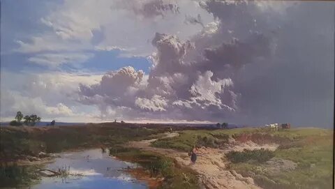 Sidney Richard Percy - 19th Century Landscape painting 'Summ