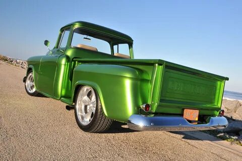 1955, Chevrolet, Chevy, 3100, Pickup, Stepside, Street, Rod,