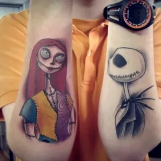 Nightmare before christmas Jack skellington tattoo, Tattoos,