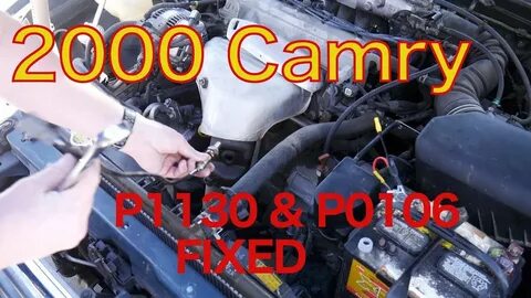 2000 Toyota Camry Code P1130 , 04-2022