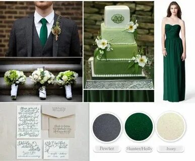 Hunter Green Wedding Theme - Moes Collection