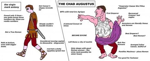 Vos meilleurs "Virgin vs Chad"