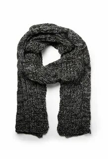 Marled Cable Knit Scarf Cable knit scarf, Mens scarves, Scar