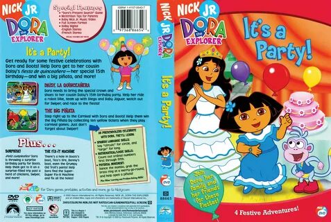 Dora It s A Party DVD Covers Cover Century Over 1.000.000 Al