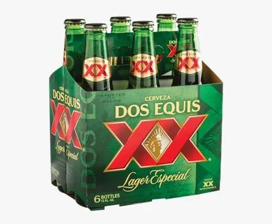 Dos Equis Drinks Png Logo - Dos Equis Xx 6 Pack Bottles Png,