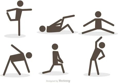 Workout Stick Figure Icons Vector Pack 89300 Vector Art at V