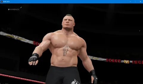 Скачать WWE 2K16 "Brock Lesnar WWE 2K19 порт мод" - Модели