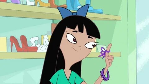 Phineas and Ferb - Stacy's Aglet Awareness Ribbon. A-G-L-E-T