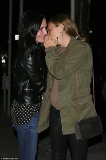 Courteney Cox and Jennifer Meyer share a secret and a lot of