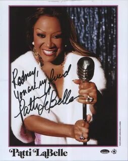 Beautiful Patti LaBelle picture and autographed photo! #patt