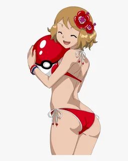 Pokemon Serena Bikini Porno, HD Png Download - kindpng