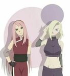 Sakura looks good with long hair and short. Ino does too ☺ M