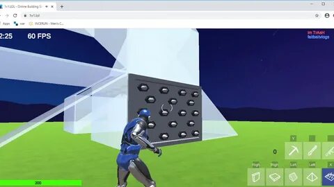 epsiode 1v1 LOL Online Building Simulator - YouTube
