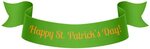 St. Patrick's Cathedral Saint Patrick's Day Banner Clip art 