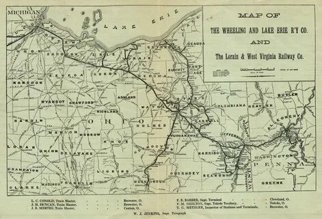 Alphabet Route - Wheeling & Lake Erie Railway