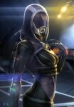 Тали'Зора не снимает костюм в игре Mass Effect - Аватар