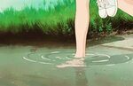 Подборка аниме GIF воды. Anime Gif Аниме гифки Amino