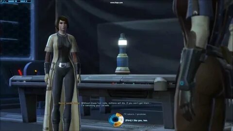 SWTOR: Leena shows her true colors! - YouTube