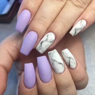 Pin by Atziri Pacheco on Nails ❤ Lavender nails, Purple nail